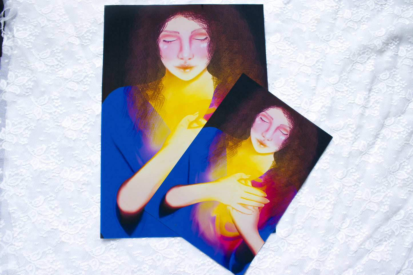 Heart Burn - Mental Health Awareness Digital Art Print
